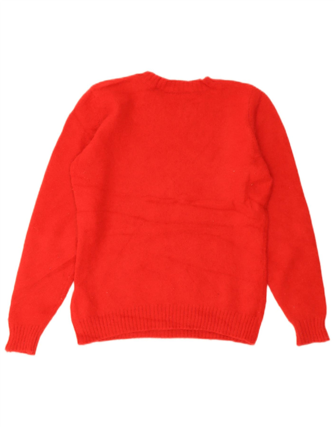 Marks & Spencer Damski sweter z okrągłym dekoltem, UK 8, mały, czerwony