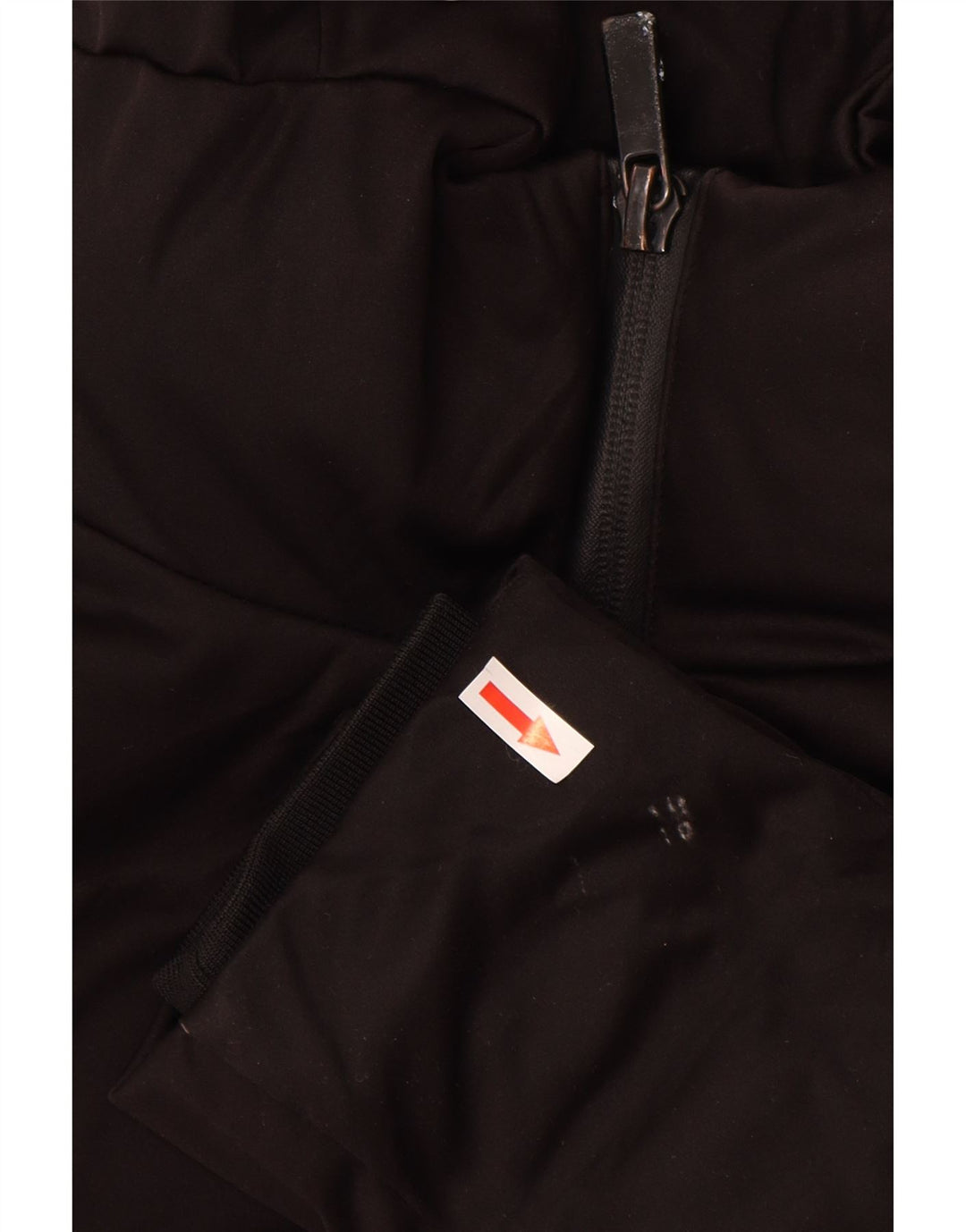 Męska ocieplana kurtka z kapturem Zara UK 36, mała, czarna, poliester