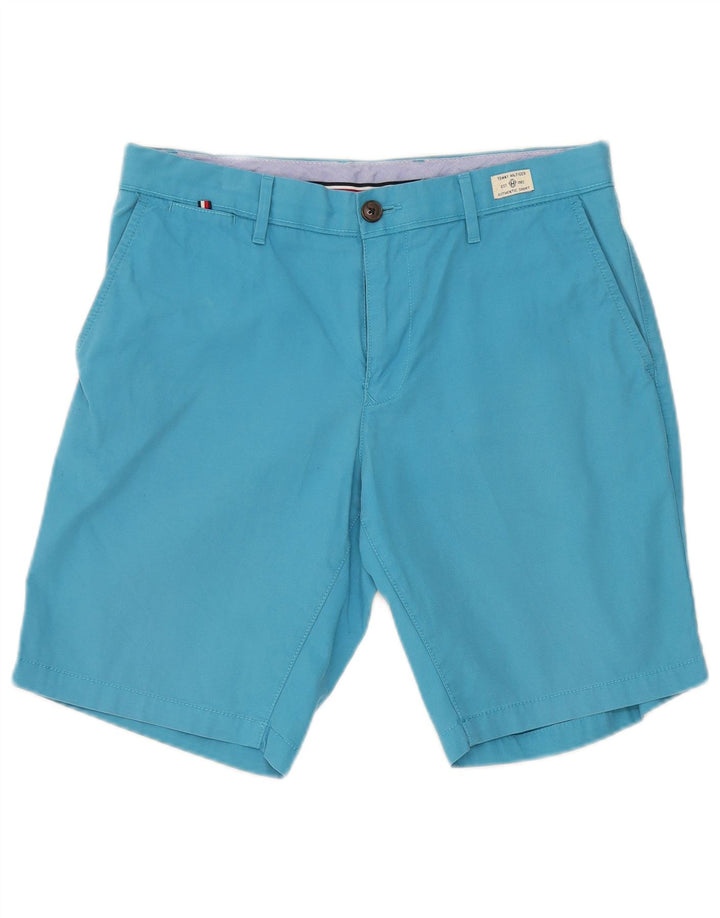 Męskie spodenki Chino Tommy Hilfiger W31 Średnioniebieskie, bawełniane