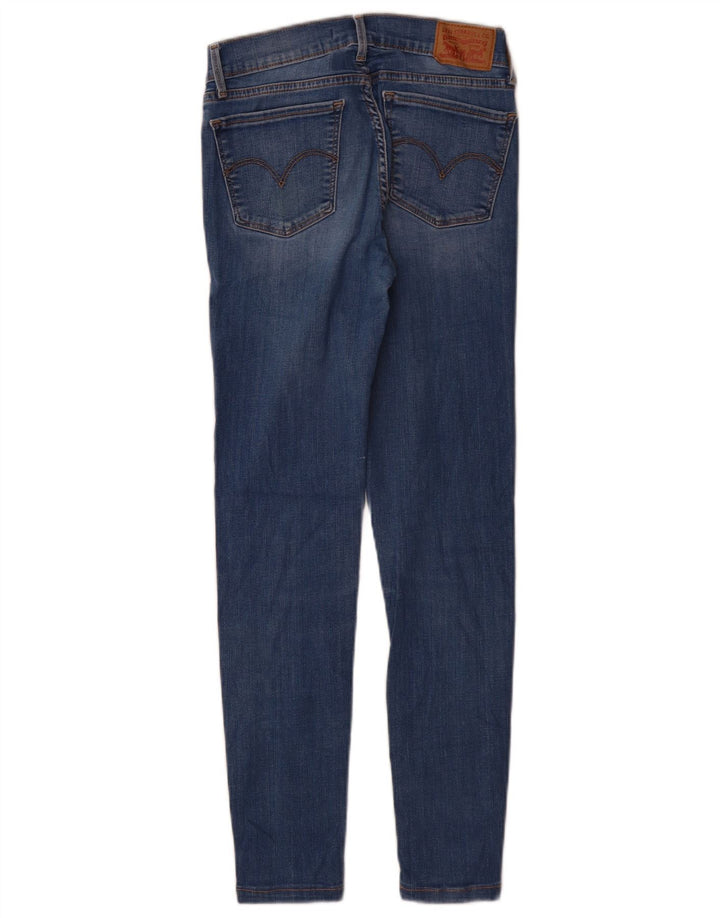 Damskie jeansy Levi's 710 Super Skinny W27 L28 Niebieskie