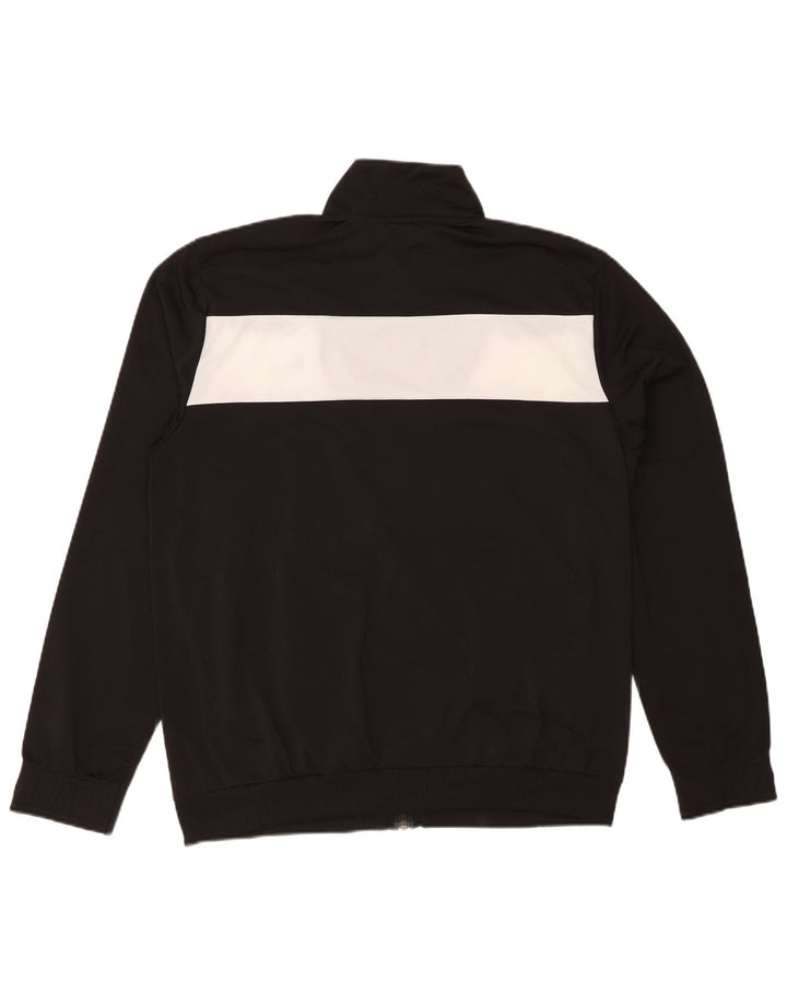 PUMA Mens Tracksuit Top Jacket Large Black Colourblock