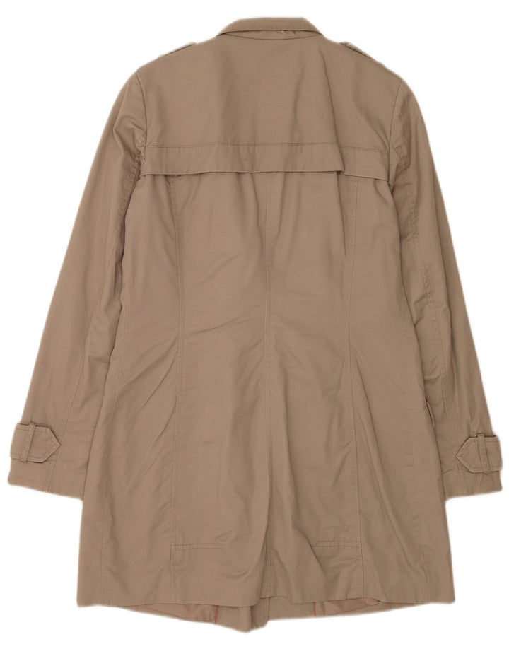 Trencz damski Zara UK 10 Small, beżowy, bawełniany
