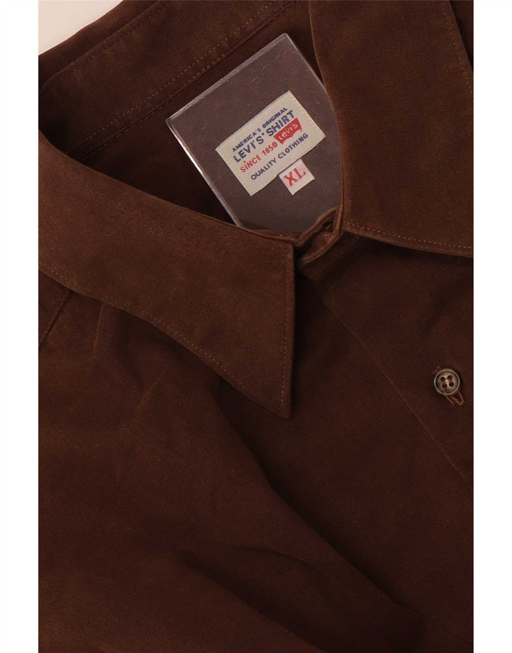 Koszula męska Levi's XL brązowa