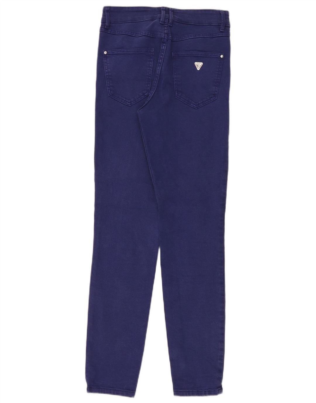Guess Damskie Jeansy Slim W27 L28 Niebieskie Bawełniane