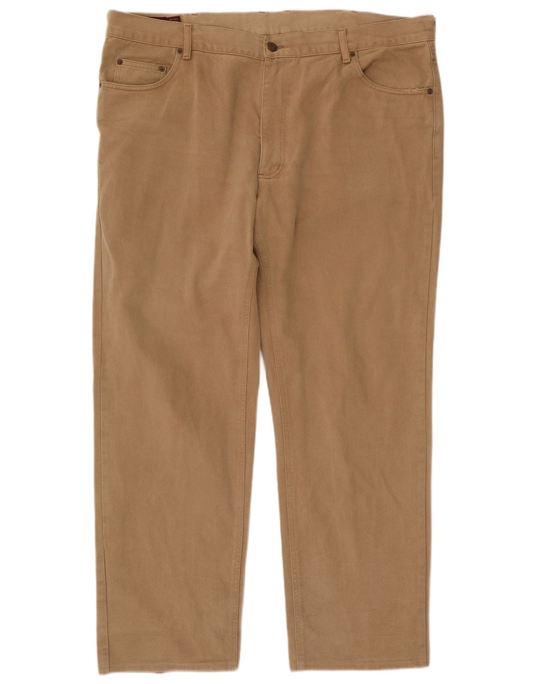 MARLBORO CLASSICS Męskie proste dżinsy W44 L31 Beżowa bawełna