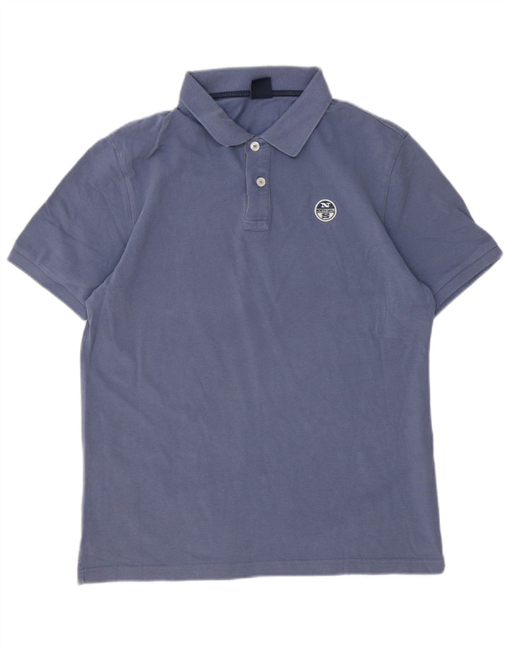 Męska koszulka polo North Sails, mała niebieska