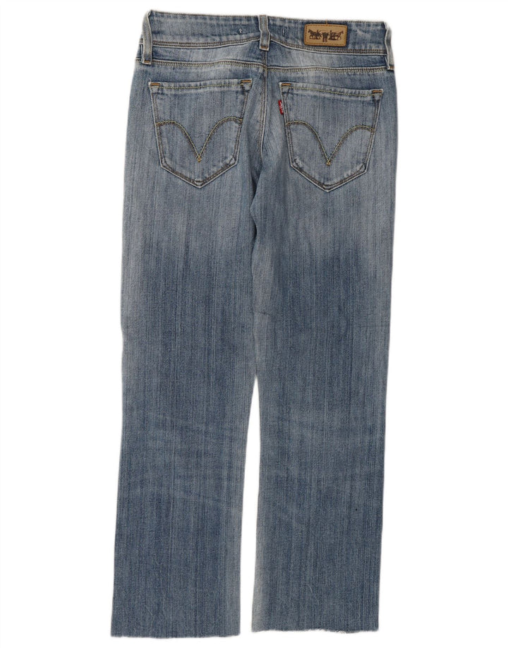 Damskie jeansy Levi's 470 Straight W28 L26 Niebieskie