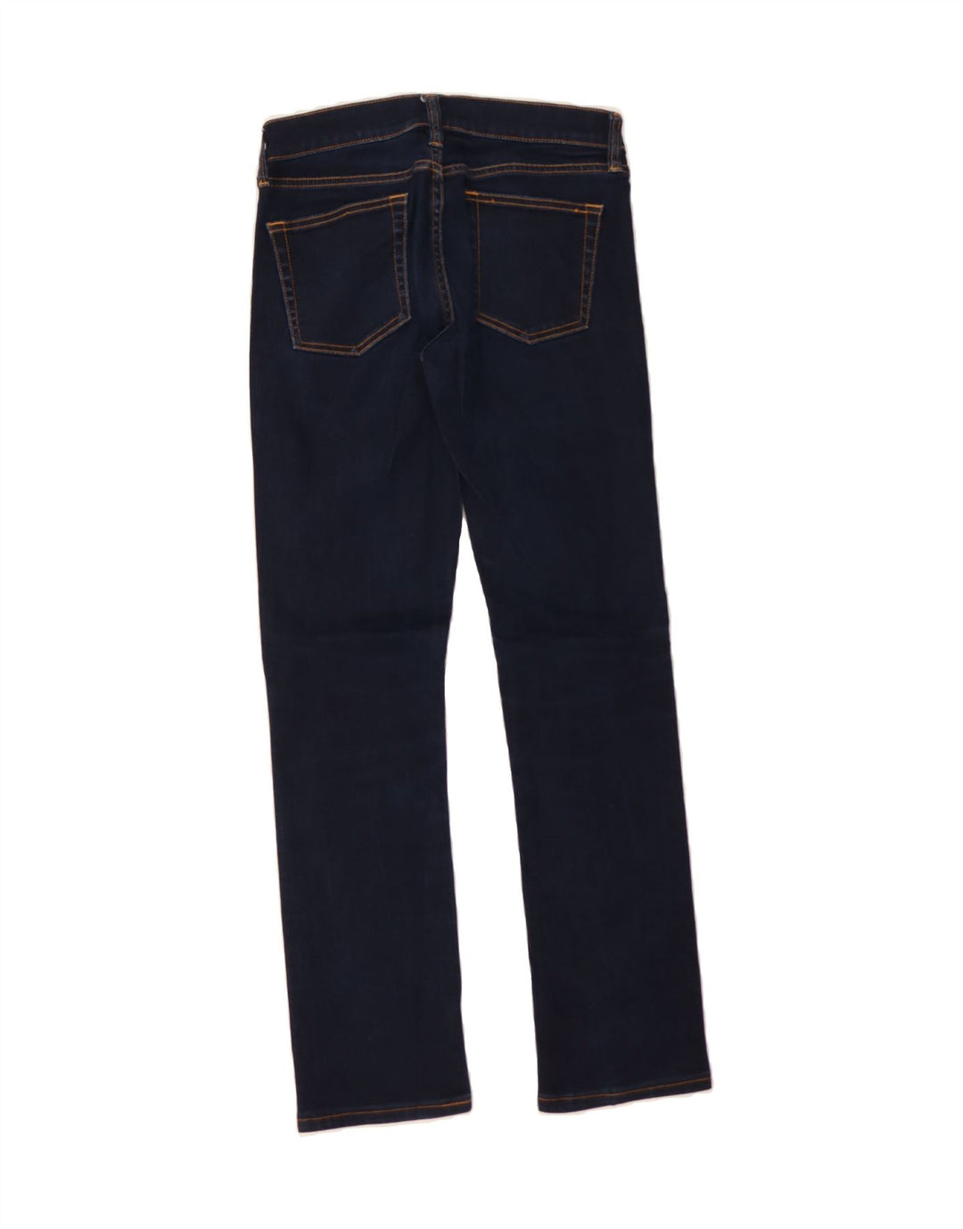 J. CREW Womens Straight Jeans W25 L28 Navy Blue Cotton Vintage J. Crew and Second-Hand J. Crew from Messina Hembry 