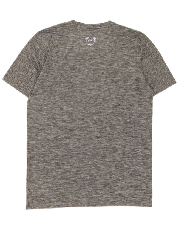 Męski T-shirt Nike Dri Fit Top 3XL Szary, nakrapiany poliester