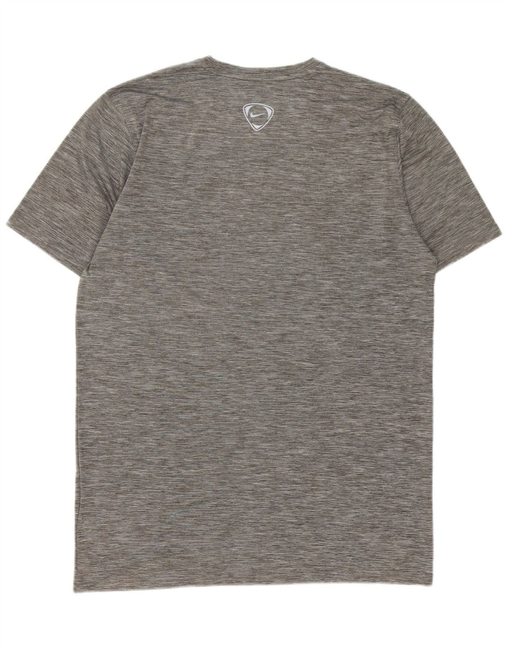 Męski T-shirt Nike Dri Fit Top 3XL Szary, nakrapiany poliester