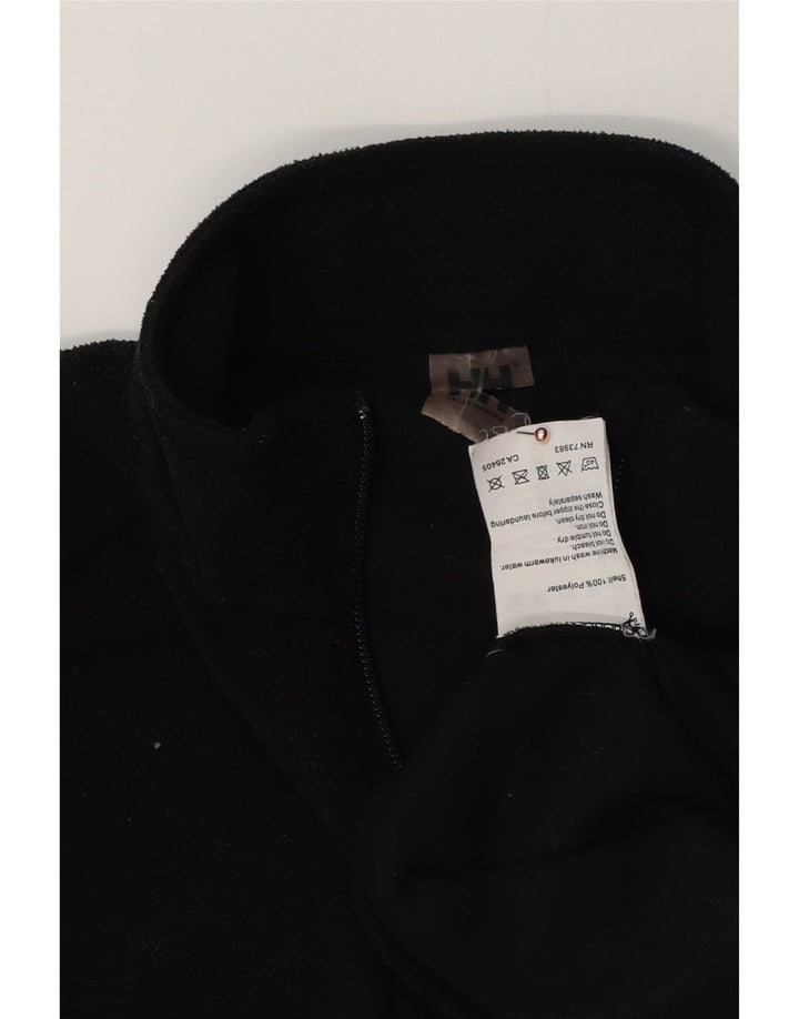 HELLY HANSEN Męski sweter polarowy zapinany na zamek, średni czarny poliester
