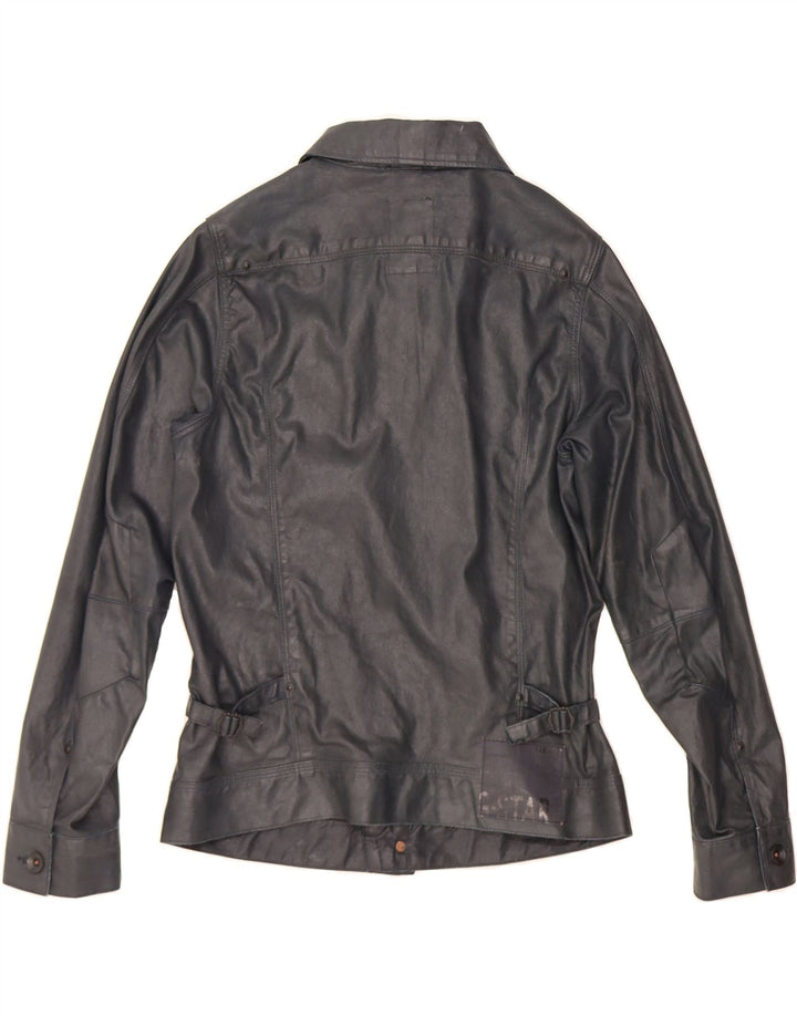 G-STAR Womens Bomber Jacket UK 14 Medium Black Vintage G-Star and Second-Hand G-Star from Messina Hembry 