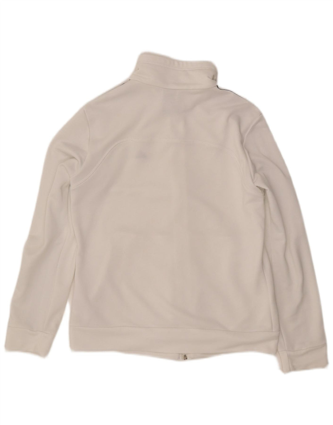 Damska kurtka dresowa ADIDAS UK 12/14 Średni biały poliester