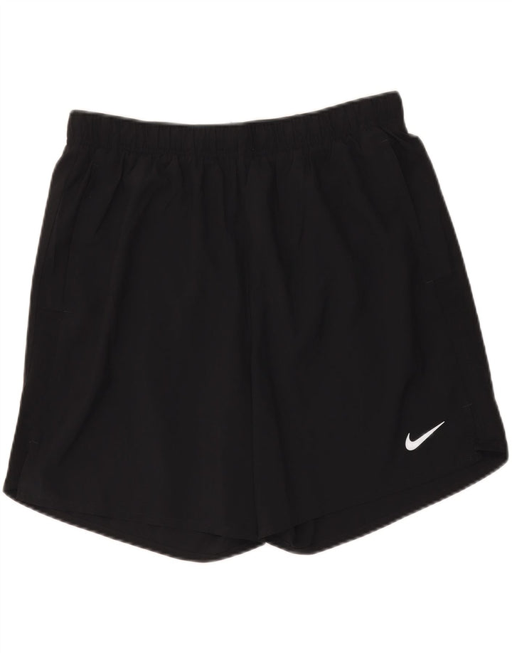 Męskie spodenki sportowe Nike Dri Fit, duże, czarne, poliestrowe