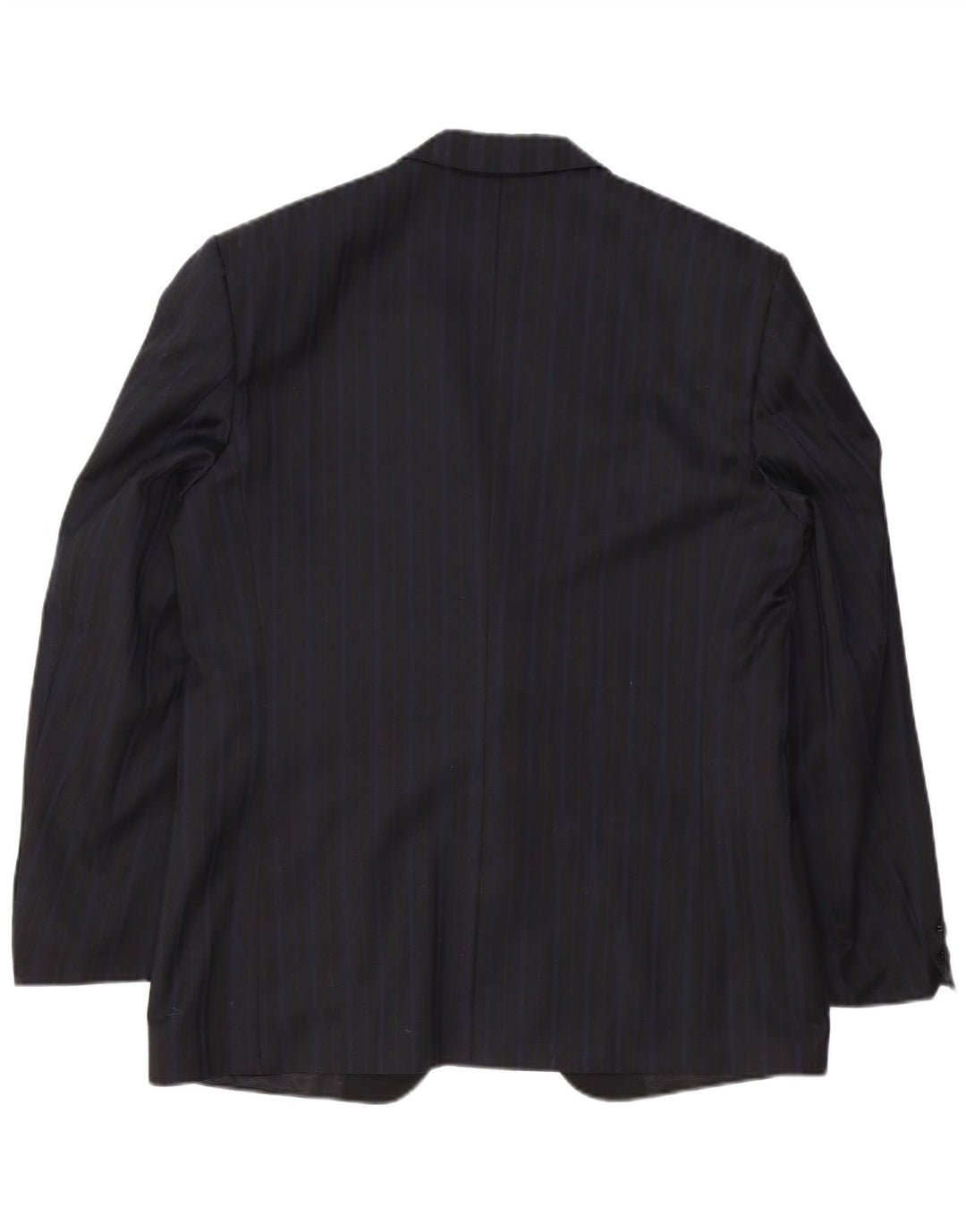 Męska marynarka zapinana na 1 guzik TREVIRA IT 52 XL, poliester w granatowe paski