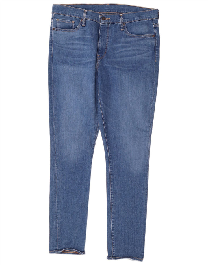 Damskie jeansy Levi's Skinny W32 L30 Niebieskie bawełniane