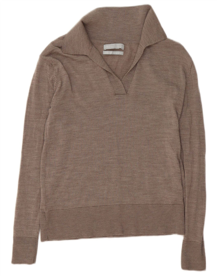Damski sweter polo Marks & Spencer UK 10, mały, szary