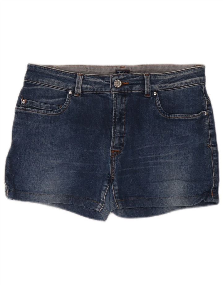 Damskie spodenki jeansowe Trussardi W34, duże, granatowe