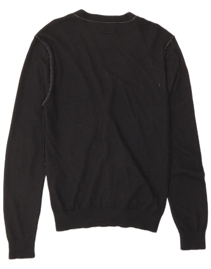 Dolce & Gabbana Damski sweter rozpinany IT 50 XL Czarny kaszmir