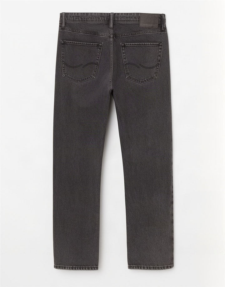 Męskie proste dżinsy Jack & Jones W32 L32 Szara bawełna