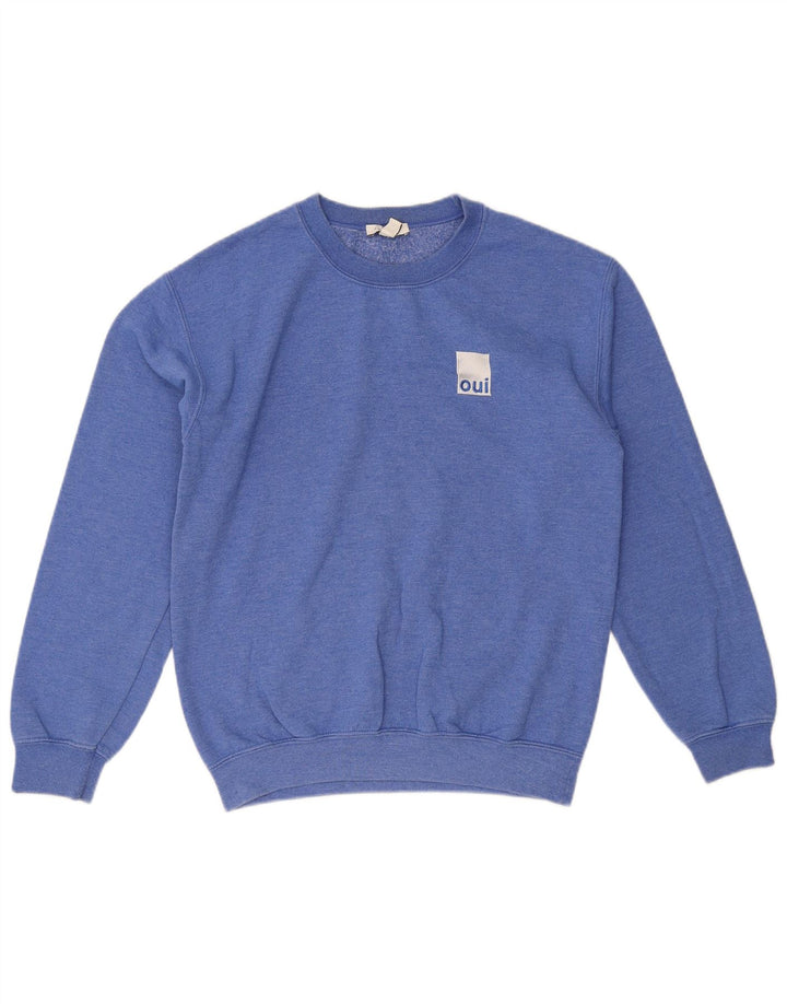 TOPSHOP Męski sweter Petite Bluza Mały Niebieski