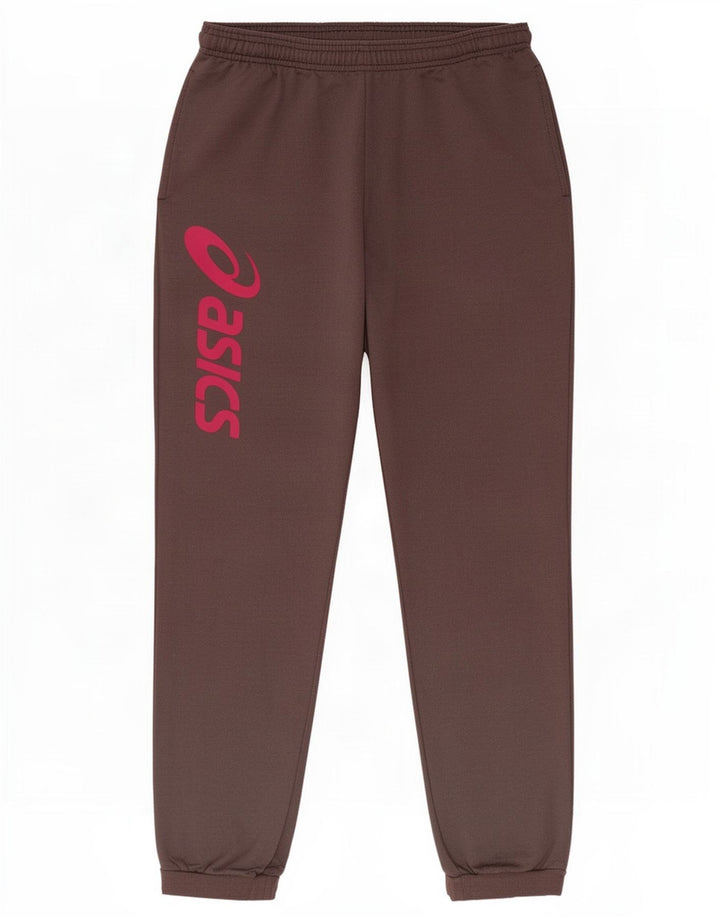 Damskie spodnie dresowe Asics Graphic Joggers UK 14 Średni szary poliester