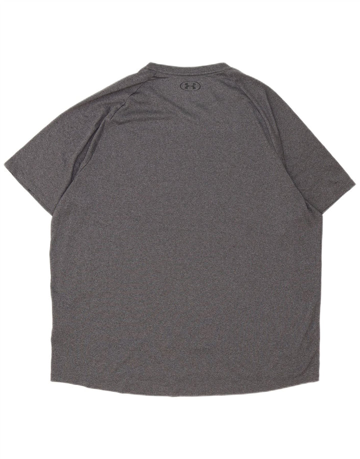 Koszulka męska Under Armour Top 2XL, szary poliester