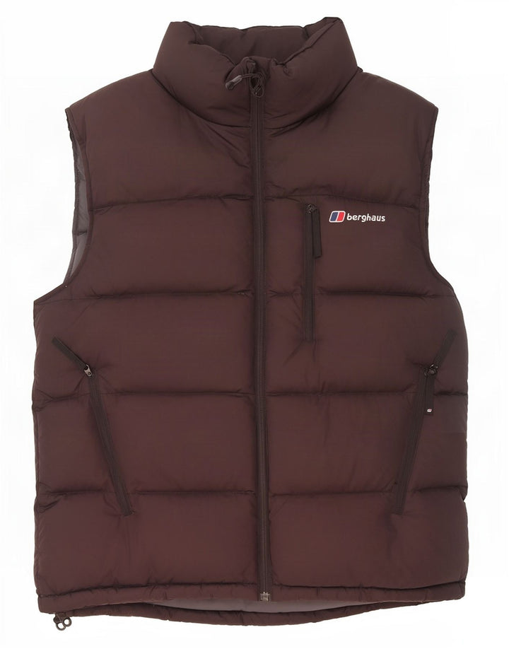Męska wyściełana kamizelka Berghaus UK 36, mała, czarna, poliester