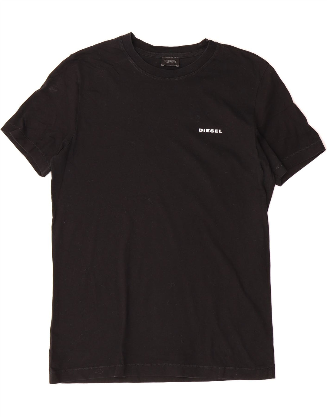 DIESEL Mens T-Shirt Top Small Black Vintage Diesel and Second-Hand Diesel from Messina Hembry 