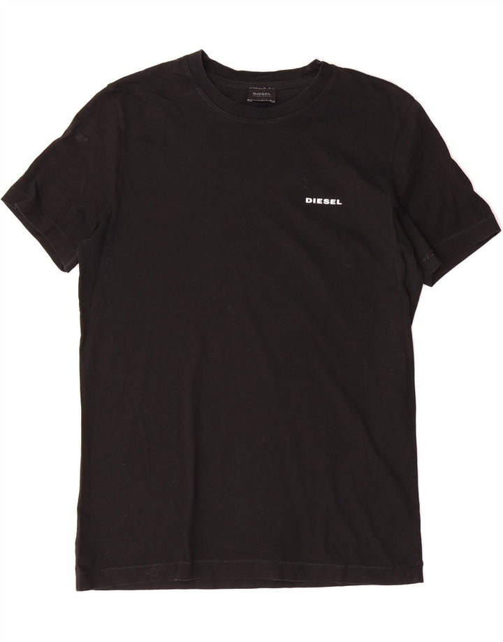 DIESEL Mens T-Shirt Top Small Black Vintage Diesel and Second-Hand Diesel from Messina Hembry 