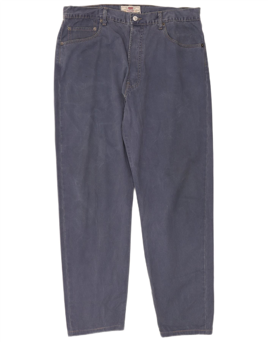 Męskie dżinsy LEVI'S 451 zwężane W38 L30 niebieska bawełna
