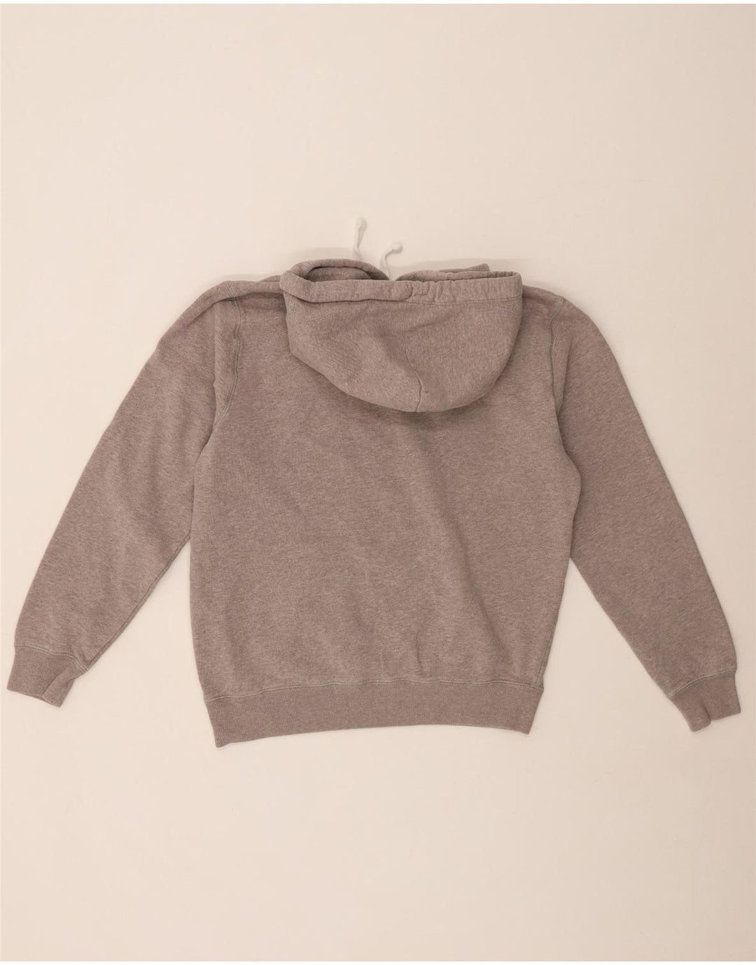 JACK WILLS Damski sweter oversize z kapturem i grafiką UK 6 XS, szary, bawełniany