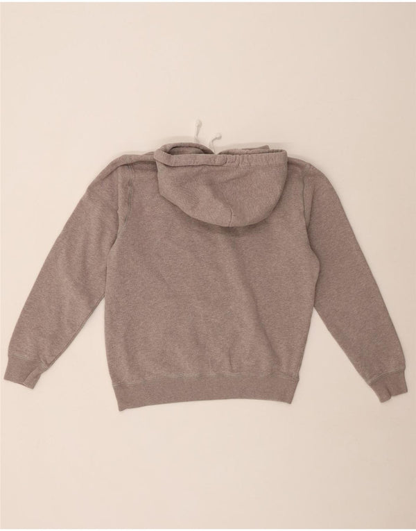 JACK WILLS Damski sweter oversize z kapturem i grafiką UK 6 XS, szary, bawełniany