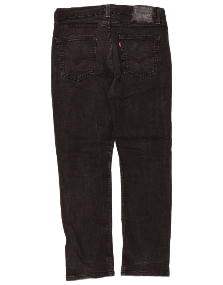 Męskie jeansy slim fit Levi's W34 L30 Czarna bawełna