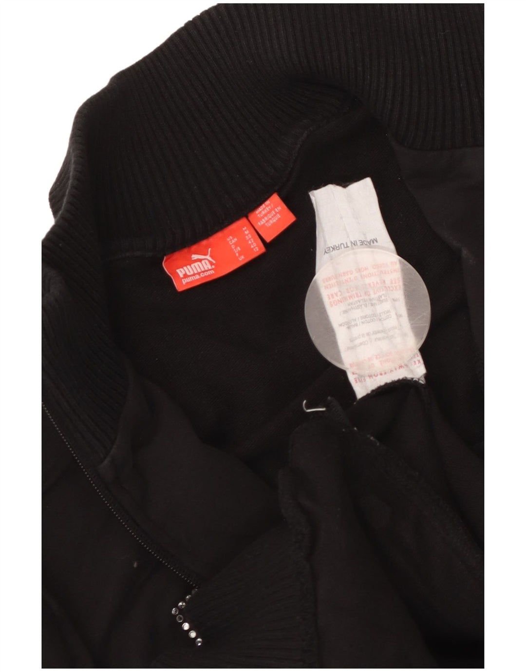 Damska kurtka dresowa Puma Graphic UK 12 w kolorze średniej czerni