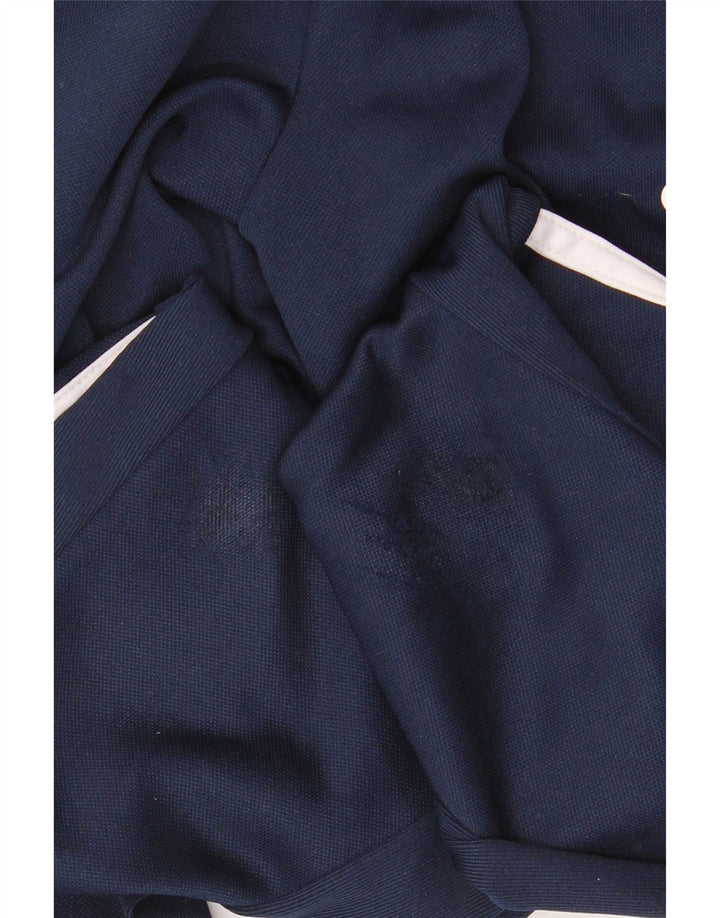 Chłopięce spodnie dresowe ADIDAS Aeroready 11-12 lat, granatowe, poliestrowe