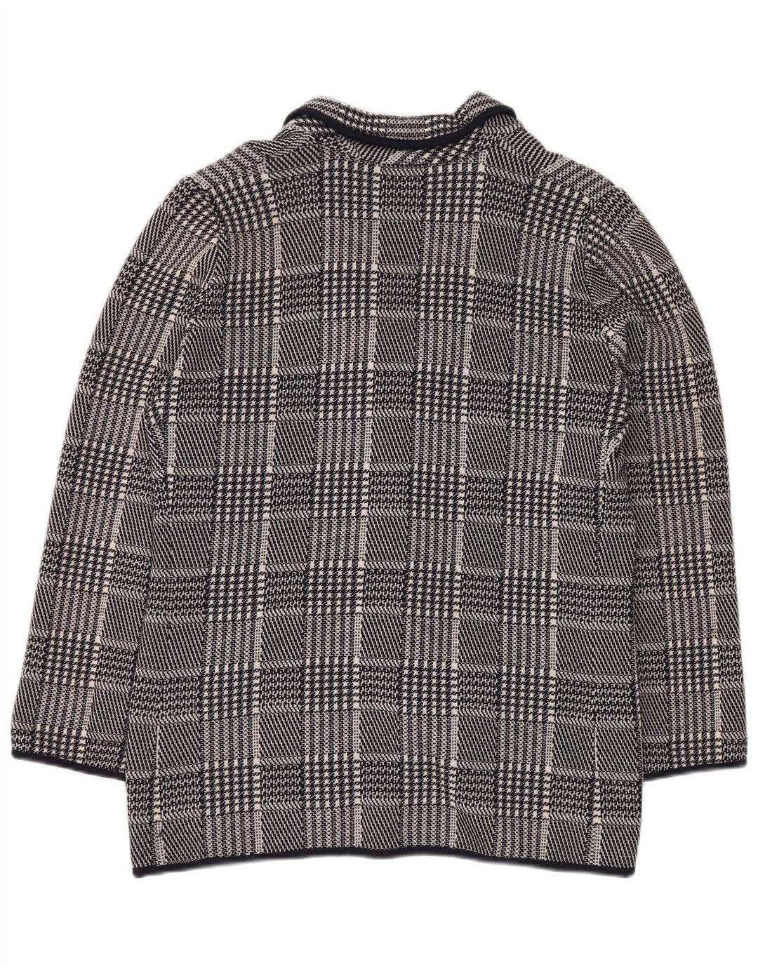 VALENTINO Damska marynarka Miss V IT 48 XL Granatowa pepitka