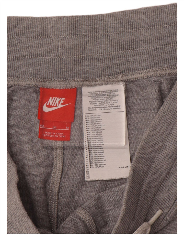 Męskie spodenki sportowe Nike Graphic, średnioszare, bawełniane