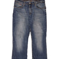 TOMMY HILFIGER Mens Ryan Cropped Jeans W34 L25 Blue Cotton Vintage Tommy Hilfiger and Second-Hand Tommy Hilfiger from Messina Hembry 