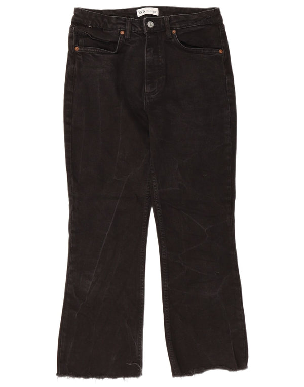 Damskie dżinsy Bootcut ZARA EU 36 XS W26 L25 Czarne
