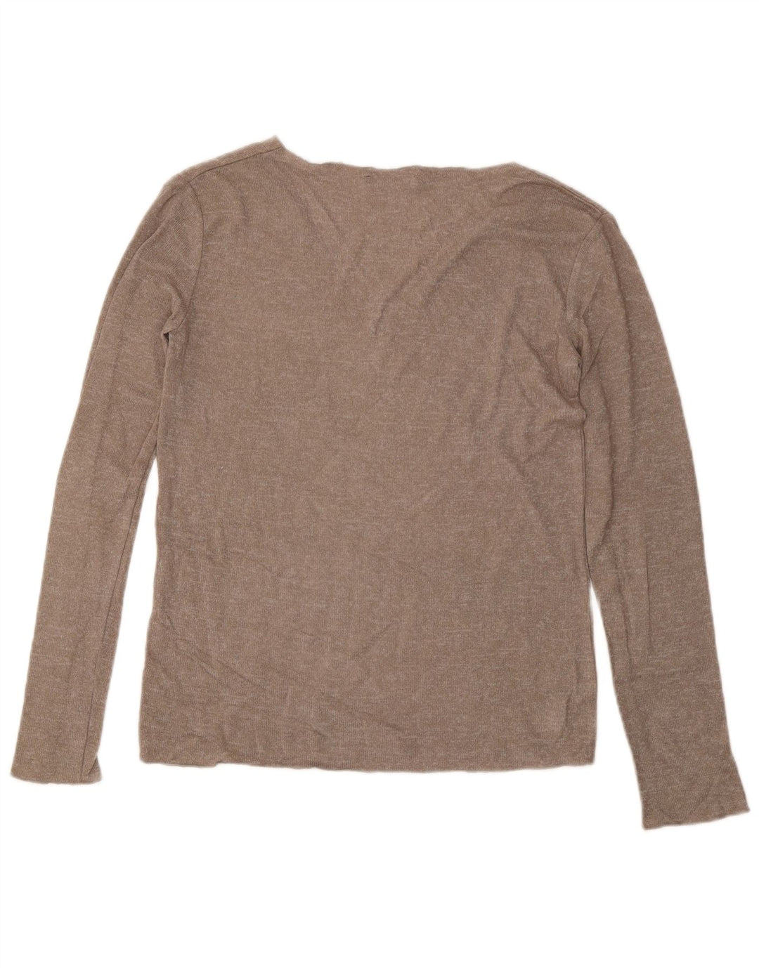 Sweter damski ZARA z dekoltem w kształcie litery V, UK 10, mały, szary