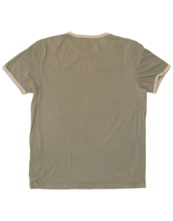 T-shirt męski Jack & Jones, duży, zielony, bawełniany