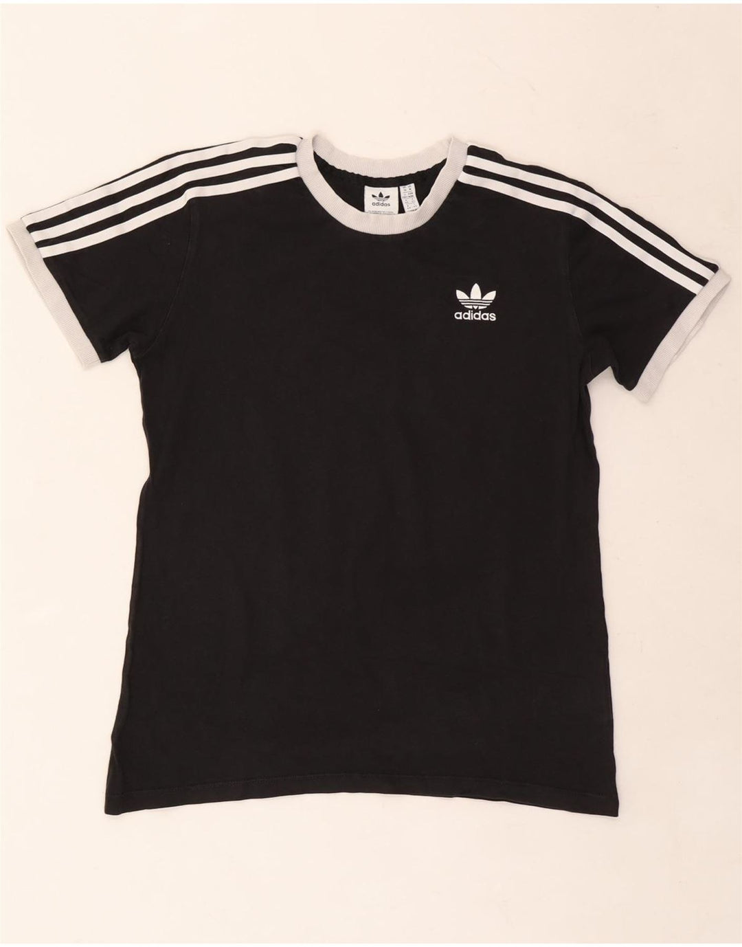 T-shirt damski ADIDAS Top UK 14, średni czarny, bawełniany