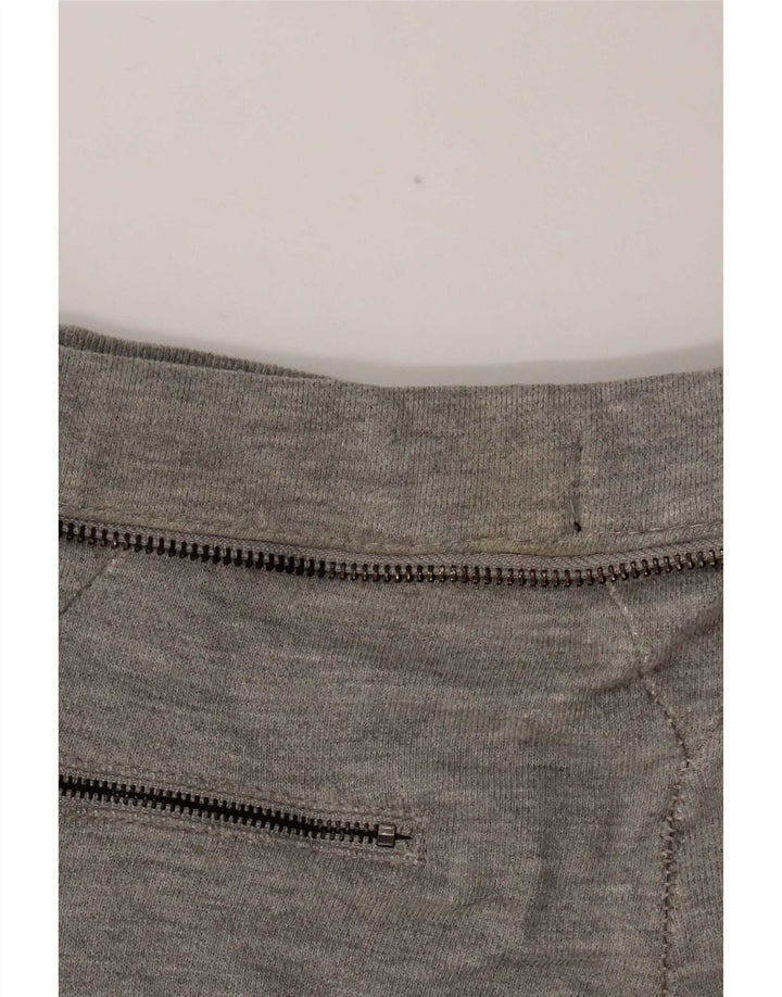 Męskie spodnie dresowe Zara Joggers XL, szara bawełna