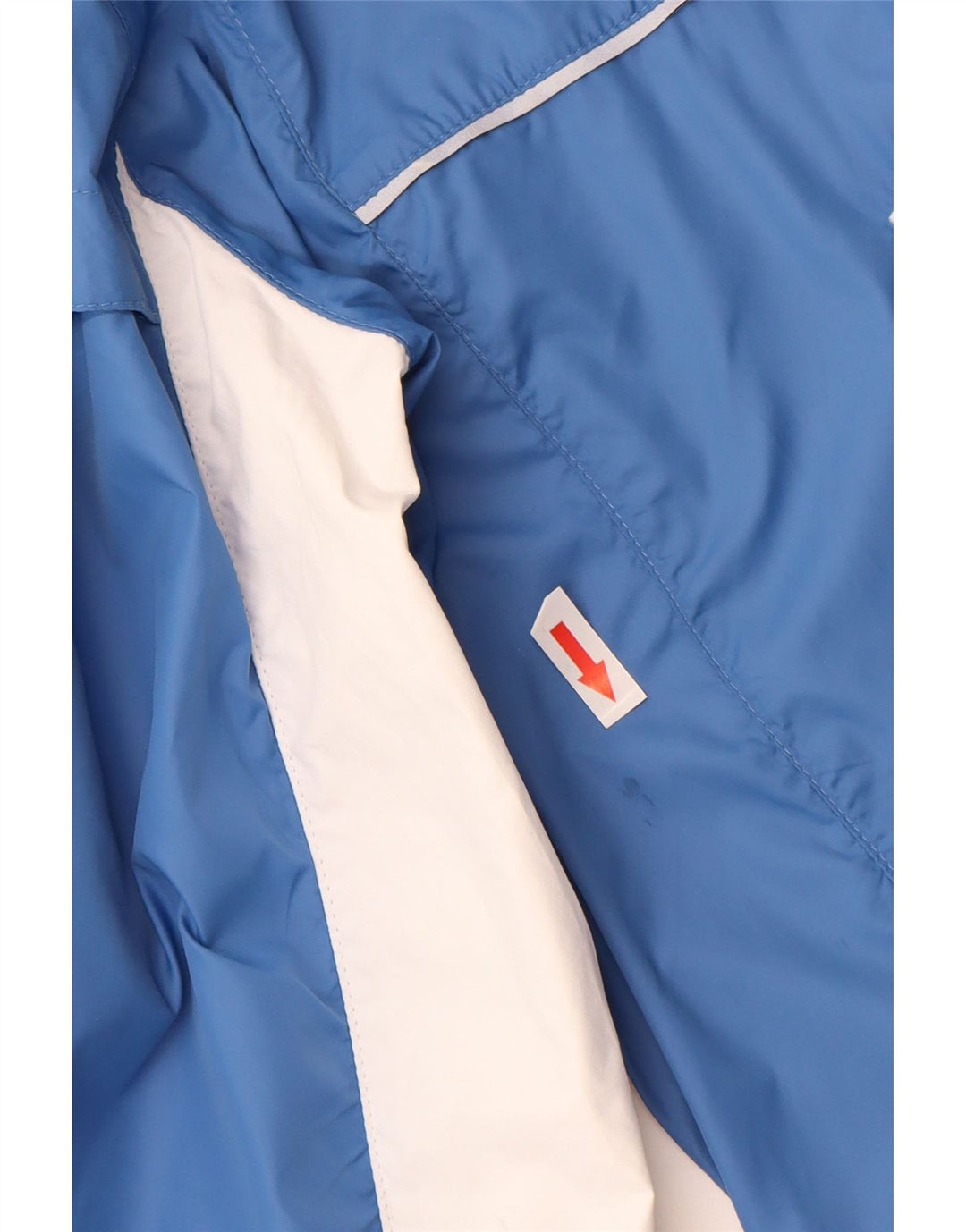Męska kurtka przeciwdeszczowa Nike UK 38 Nylon w kolorze średniego błękitu
