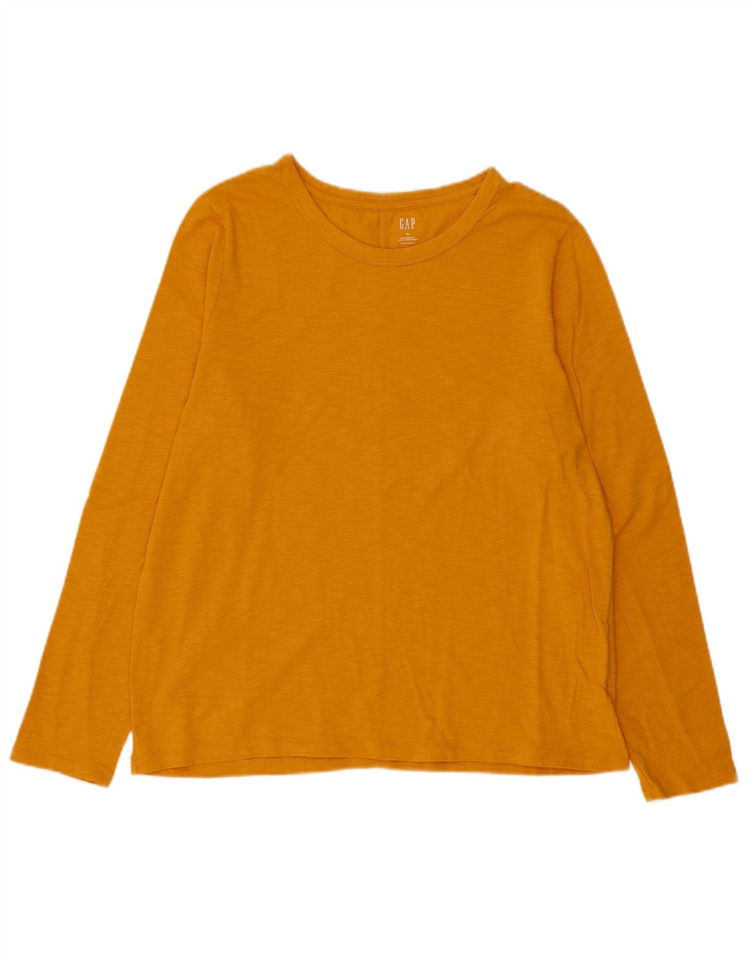 Damski top Gap z długim rękawem, UK 18 XL, żółty, nakrapiany