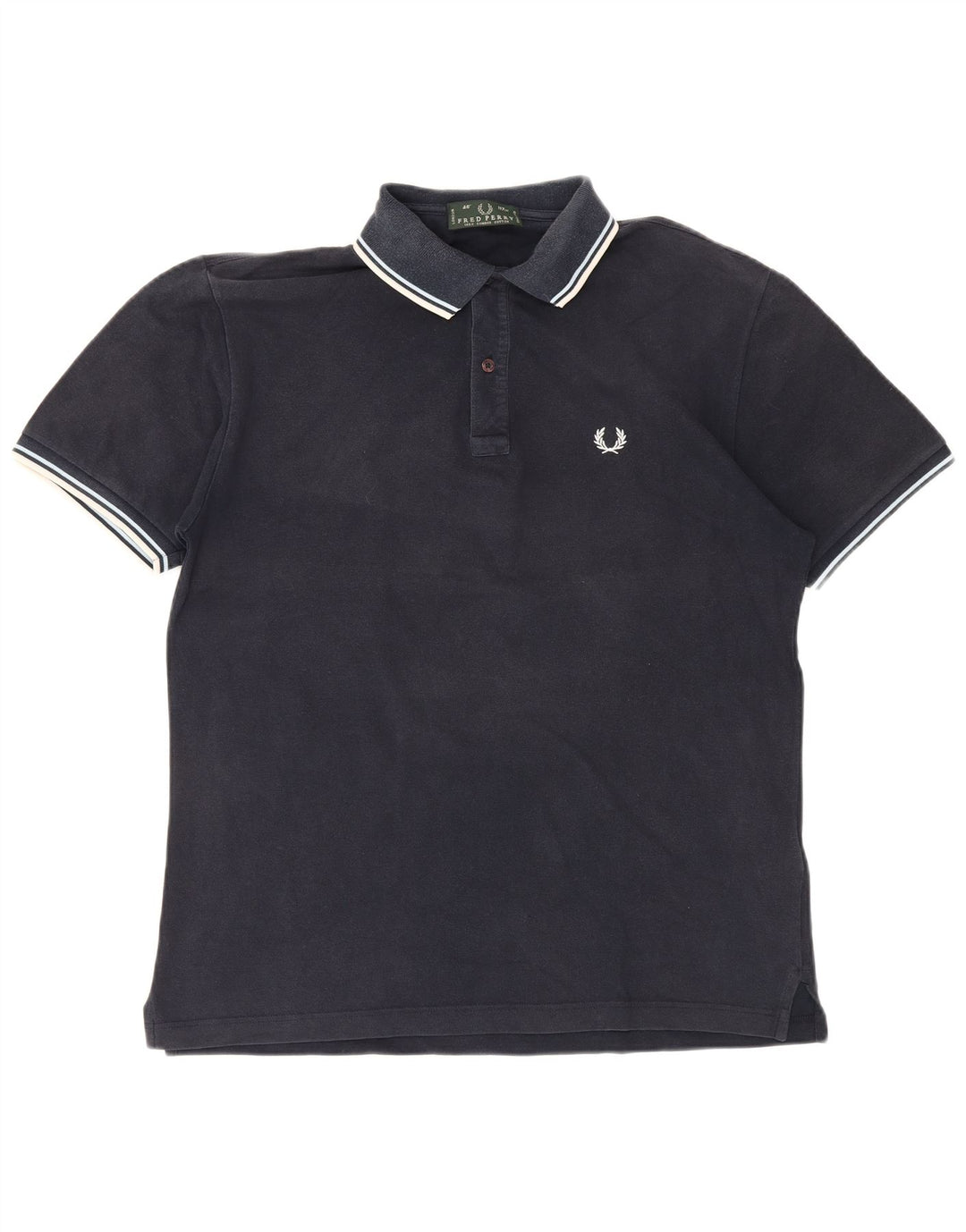 Męska koszulka polo Fred Perry, duża, granatowa, bawełniana