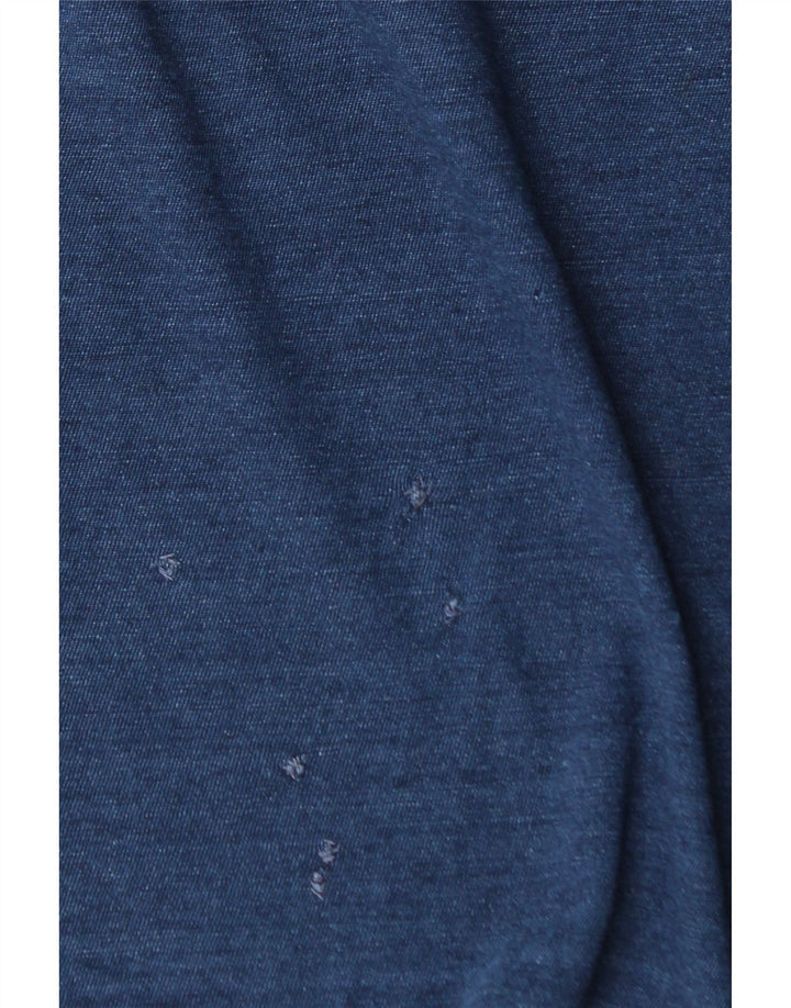LEVI'S Mens T-Shirt Top Small Navy Blue Cotton