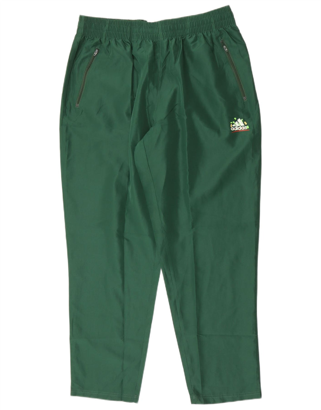 Męskie spodnie dresowe Adidas XL, zielone, poliestrowe