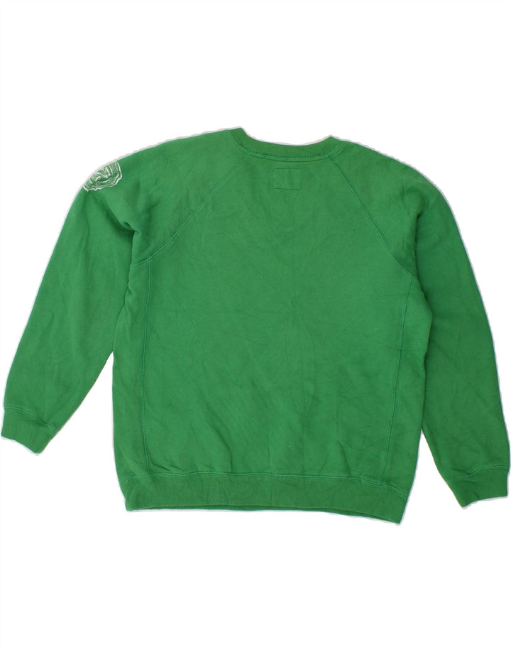 IZOD Womens Sweatshirt Jumper UK 10 Small Green Vintage Izod and Second-Hand Izod from Messina Hembry 